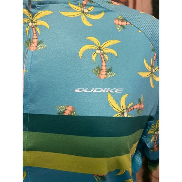 Women's Cycling Jersey Short Sleeves Full Zipper with Pockets NWT Size XXXL - Picture 7 of 8